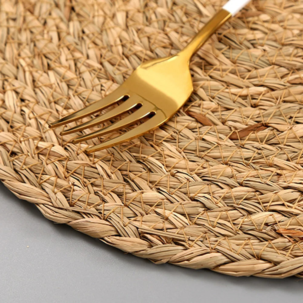 Woven Aquatic Plants Thread Jute Cup Coaster